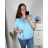 Women's Plus Size Short Sleeve Tunic (42-52) POLISH FASHION PME23VIGGO 3XL black