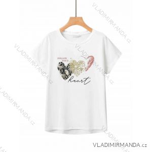 T-shirt short sleeve women's plus size (2XL-5XL) GLO-STORY GLO24WPO-B3397