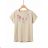 T-shirt short sleeve women's plus size (2XL-5XL) GLO-STORY GLO24WPO-4576