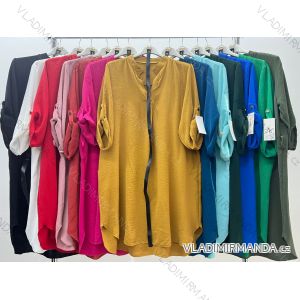Shirt extended 3/4 long sleeve women's (L/XL/2XL ONE SIZE) ITALIAN FASHION IM423025