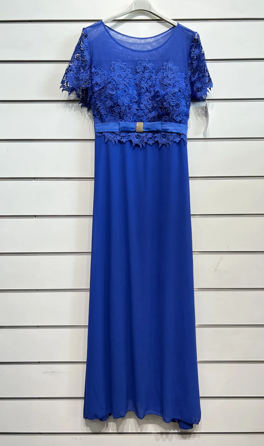 Šaty letní na ramínka dámské (S/M ONE SIZE) ITALSKÁ MÓDA IMPBB22B21841 blue XL/2XL