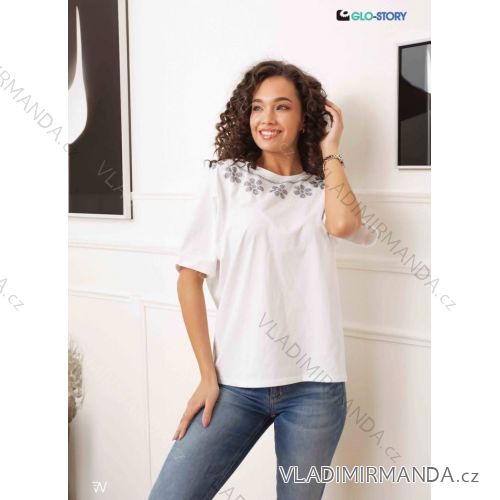 Women's Short Sleeve T-Shirt (S-XL) GLO-STORY GLO24WPO-4529