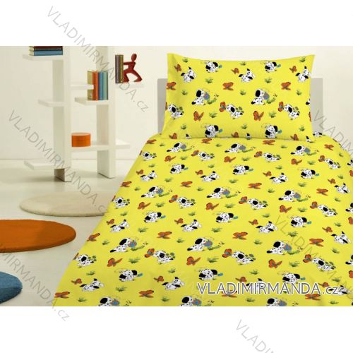 Bed linen male yellow boys and girls (140 * 200) JF PEJSEKZLUTY