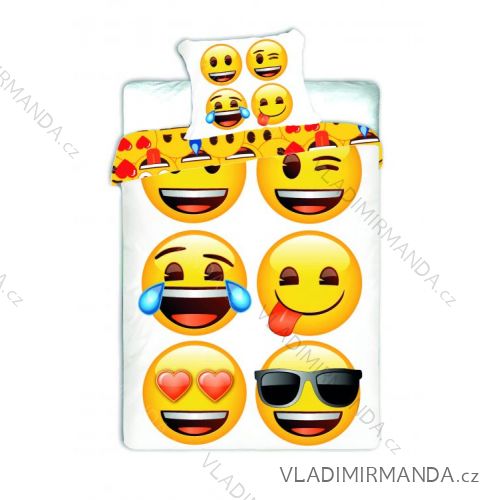 Emoji bed linen boys and girls (140 * 200) JF EMOJI

