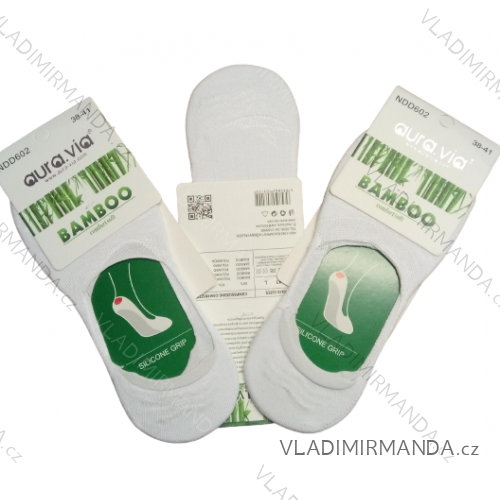 Men's socks (35-41) AURA. VIA AURA21NDD602 white 38-41