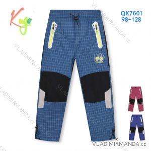 Children's and boys' long outdoor pants (98-128) KUGO QG9781