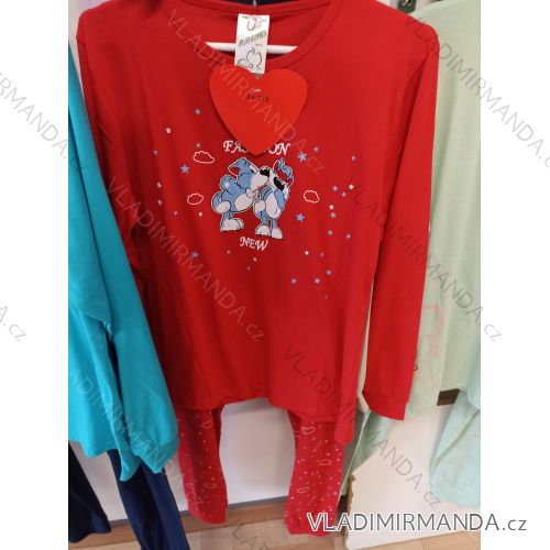 Pajamas short with short sleeves teenage girls (134-164) KUGO WP0913