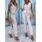 Women's Long Sleeve Knitted Sweater (S/M ONE SIZE) ITALIAN FASHION IMWAE23047