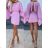 Women's Knitted Sweater Dress Set (S/M ONE SIZE) ITALIAN FASHION IMWE223972