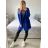 Women's Long Sleeve Alpaca Coat (S/M/L ONE SIZE) ITALIAN FASHION IMWCW23010 M / L Green