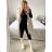 Women's hooded vest (S-XL) ITALIAN FASHION HKW21210 béžová M