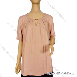 Tunic with pendant short sleeve women's plus size (3XL/4XL ONE SIZE) ITALIAN FASHION IMC23020