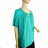 Tunic with pendant short sleeve women's plus size (3XL/4XL ONE SIZE) ITALIAN FASHION IMC23020 -   black -   XL/2XL