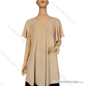 Tunic with pendant short sleeve women's plus size (3XL/4XL ONE SIZE) ITALIAN FASHION IMC23020