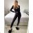 Women's Long Elegant Long Sleeve Jumpsuit (S/M ONE SIZE) ITALIAN FASHION IMWA23289