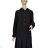 Women's Long Sleeve Knitted Turtleneck Sweater (S/M ONE SIZE) ITALIAN FASHION IM323001 -   black -   M / L