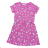 Short Sleeve Dress with Sequins Children Teen Girls (116-146) KUGO FK-6508