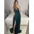 Women's Strapless Short Party Dress (S/M ONE SIZE) ITALIAN FASHION IMPSH23C662 S / M zelená smaragdová
