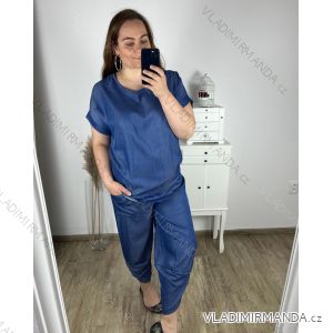 Tunic / blouse long sleeve women's oversized (XL / 2XL ONE SIZE) ITALIAN FASHION IMWQ2191650