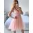 Šaty letní na ramínka dámské (S/M ONE SIZE) ITALSKÁ MÓDA IMPBB22B21841 white S / M