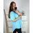 Women's Plus Size Long Sleeve Shirt (3XL/4XL ONE SIZE) ITALIAN FASHION IMWQ233259