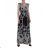 Women's Icecool Sleeveless Long Dress (M/L-XL/2XL) ITALIAN FASHION IMD22196 -   dark blue -   XL/2XL