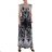 Women's Icecool Sleeveless Long Dress (M/L-XL/2XL) ITALIAN FASHION IMD22196 -   dark blue -   XL/2XL