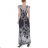 Women's Icecool Sleeveless Long Dress (M/L-XL/2XL) ITALIAN FASHION IMD22196 -   dark blue -   XL/2XL
