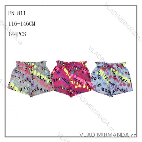 Shorts shorts functional sports youth girls girls (116-146) SEZON SEZ22L-2207
