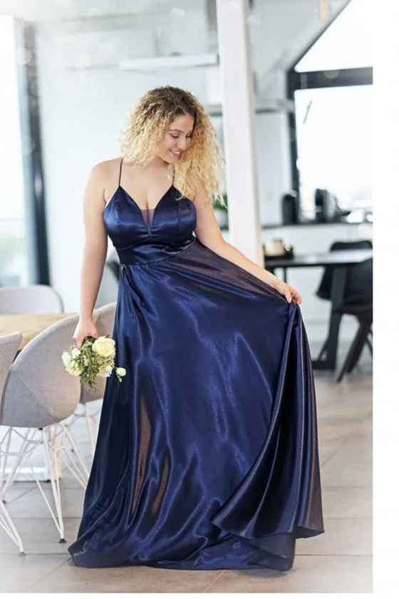 Women's Plus Size (42-48) Long Elegant Strapless Party Dress FRENCH FASHION FMPEL23DORIANEQS