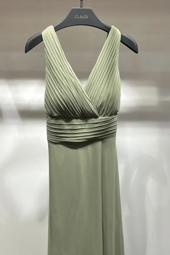 Women's Long Elegant Strapless Party Dress (SL) FRENCH FASHION FMPEL23CARINE