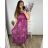 Women's Elegant Glitter Long Sleeve Dress (S/M/L/XL ONE SIZE) ITALIAN FASHION IMBM22010