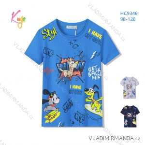 T-shirt short sleeve children's boys (98-128) KUGO HC0699