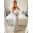 Women's Long Leather Pants (S/M ONE SIZE) ITALIAN FASHION IMWAD234126