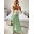 Women's Long Sleeve Knitted Turtleneck Sweater (S/M ONE SIZE) ITALIAN FASHION IM323001 -   Light blue -   M / L