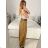 Women's elegant oversize long pants with belt (S/M/L ONE SIZE) ITALIAN FASHION IM324060