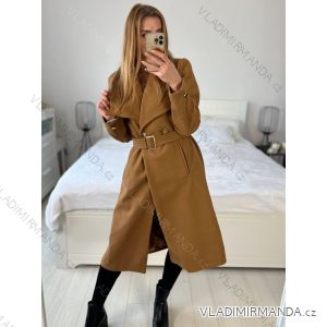 Women's Button Up Fluff Coat With Hood (S/M/L ONE SIZE) ITALIAN FASHION IM423600