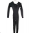 Women's Long Elegant Long Sleeve Jumpsuit (S/M ONE SIZE) ITALIAN FASHION IMWA23289 -   black -   S / M