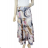 Women's Medium Length Skirt (S/M ONE SIZE) ITALIAN FASHION IMM23HG3154 -   black -   S / M