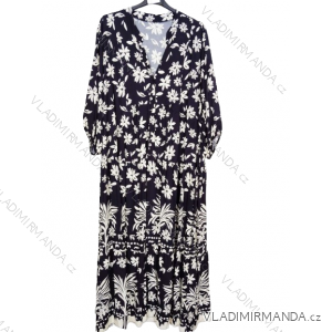 Women's Long Sleeve Shirt Dress (S/M ONE SIZE) ITALIAN FASHION IMWD232607