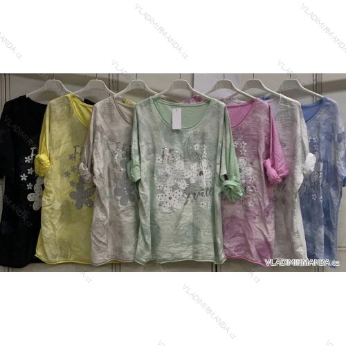Women's Long Sleeve Tunic (48/50/52 ONE SIZE) ITALIAN FASHION IMC24017
