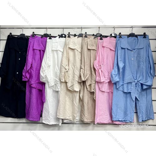 Women's Knitted Sweater Dress Set (S/M ONE SIZE) ITALIAN FASHION IMWE223972