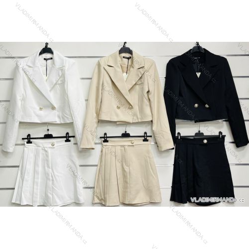 Women's Lace Cotton Short Sleeve Women's Dress (S / M ONE SIZE) ITALIAN FASHION IMWM215877