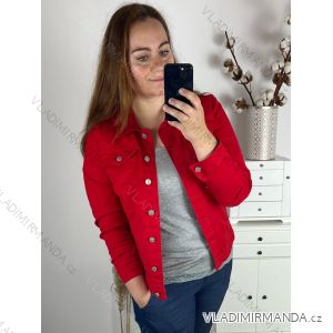 Women's short denim jacket (L-4XL) MOON GIRL MOON23GY9701B