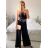 Women's Long Leather Pants (S/M ONE SIZE) ITALIAN FASHION IMWAD234126
