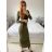 Women's Long Long Sleeve Dress (S/M ONE SIZE) ITALIAN FASHION IMM23M29999