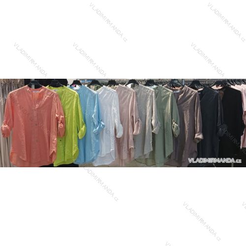 Women's T-Shirt Short Sleeve (S / M / L ONE SIZE) ITALIAN FASHION IMWC222158