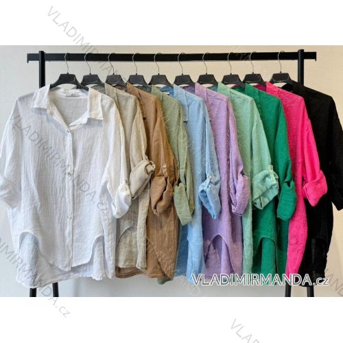 Women's T-Shirt Short Sleeve (S / M / L ONE SIZE) ITALIAN FASHION IMWC222158