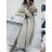 Women's Long Sleeve Hoodie Dress (S / M ONE SIZE) ITALIAN FASHION IMWA216095