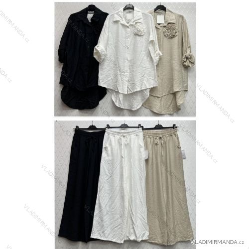 Women's Long Sleeve Hoodie Dress (S / M ONE SIZE) ITALIAN FASHION IMWA216095